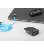 AVACOM HomeNOW 2 síťová nabíječka 5V 3,4A 17W se dvěma USB-A výstupy