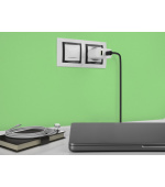 AVACOM HomePRO+ síťová nabíječka s Power Delivery 65W s výstupy USB-C a USB-A