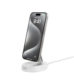 Belkin BOOST CHARGE™ PRO Qi2 15W Magnetický nabíjecí stojan, konvertibilní, bílá