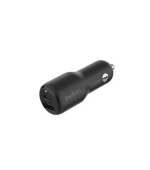 Belkin BOOST CHARGE™ 42W Duální Power Delivery PPS nabíječka do auta - 30W USB-C & 12W USB-A, černá