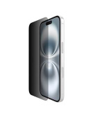 Belkin SCREENFORCE™ Invisiglass Privacy Anti-Microbial ochranné privátní sklo pro iPhone 16 / 15 / 14 Pro