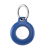 Belkin Bezpečné pouzdro na AirTag s vodotěsný přívěskem na klíče – modré