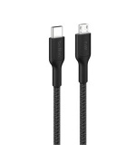Belkin BOOST CHARGE PRO™ USB-C/microUSB, 1m, černý - odolný