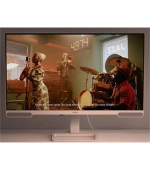 BenQ LCD EW3290U 32" IPS/3840x2160/5ms/350nits/1000:1/3xHDMI/5XUSB/repro/Pivot/VESA/Výškově nastavitelný/bílá