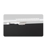 BenQ ScreenBar Pro Silver | LED lampa na monitor, 5 funkci, USB-C, zdroj, držak na web kameru,stříbrná