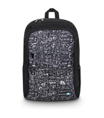 CONNECT IT Doodle batoh, 15,6" , 5 kapes, pláštěnka, ČERNÝ