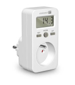 CONNECT IT PowerMeter měřič spotřeby el. energie, display, dětská pojistka