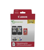 Canon cartridge PG-510 / CL-511 PVP / Black + Color / 2x9ml