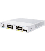 Cisco CBS350 Managed 16-port GE, PoE, 2x1G SFP - REFRESH