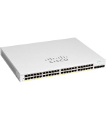 Cisco switch CBS220-48P-4X-EU (48xGbE,4xSFP+,48xPoE+,382W) - REFRESH