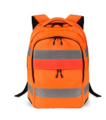 Dicota Backpack HI-VIS 25 Litre Orange