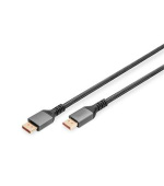 Digitus DP Kabel PREMIUM DP2.1 1m 16K@60Hz, UHD, 80Gbps, Alu