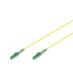 DIGITUS Fiber Optic simplex patch kabel, Singlemode, LC/APC - LC/APC, OS2, 9/125µ, 3 m