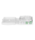 DIGITUS DN-931096 FTTH nástěnná zásuvka, 2x LC(APC) DX adaptér, pro povrchovou montáž