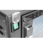 DIGITUS Nabíjecí vozík, 14", USB-C, elektronický PIN zámek,16 nabíjecích základen, ventilátor, 384 x 550 x 375 mm, černá