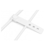 Digitus USB-C Silicone charging cable, USB-C - USB-C 1m, USB 2.0, 60W, white