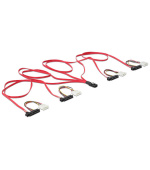 Delock Cable mini SAS SFF-8087 > 4 x SAS SFF-8482 + power 1 m