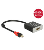 Delock Adaptér mini Displayport 1.2 samec > HDMI samice 4K 60 Hz aktivní