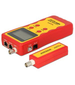 Delock LCD kabelový testr RJ45 / RJ12 / BNC / USB