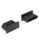 Delock Prachová záslepka pro HDMI A samice bez sevření 10 kusů černá