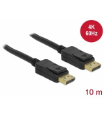 Delock Displayport 1.2 kabel samec > Displayport samec 4K 60 Hz 10 m
