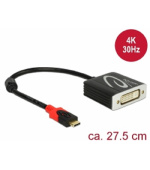 Delock Adaptér USB Type-C™ samec > DVI samice (DP Alt Mód) 4K 30 Hz