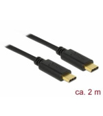 Delock USB 2.0 kabel Type-C na Type-C 2 m 5 A E-Marker