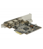 Delock PCI Express Karta > 3 x externí FireWire B + 1 x interní FireWire A