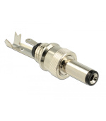 Delock Konektor DC 5,5 x 2,1 mm s délkou 12,0 mm samec