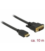 Delock Kabel HDMI na DVI 24+1 obousměrný 10 m