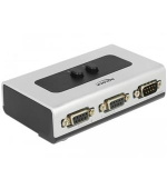 Delock Sériový Switch RS-232 / RS-422 / RS-485 2-portový manuální