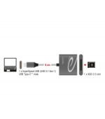 Delock USB Type-C™ čtečka karet pro paměťové karty XQD 2.0