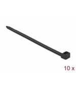 Delock Kabelový úvazek D 500 x Š 8,8 mm 10 kusu cerná