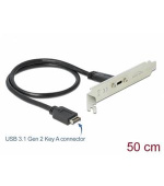 Delock USB 3.1 Gen 2 Záslepka slotu s portem 1 x USB Type-C™