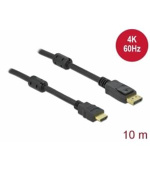 Delock Kabel z Active DisplayPort 1.2 na HDMI, 4K, 60 Hz 10 m