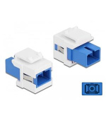 Delock Keystone modul SC Simplex samice na SC Simplex samice modrý / bílá