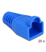 Delock Ochrana proti namáhání pro zástrčkový konektor RJ45, modrý, 20 ks