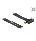 Delock Adaptér M.2 klíč M na PCIe x4 NVMe s kabelem délky 20 cm