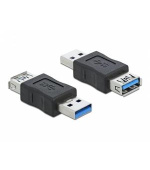 Delock Blokátor přenosů dat ze zástrčkového adaptéru USB 3.0 Typu-A na zásuvkový Typu-A