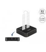 Delock Dokovací stanice M.2 pro 2 x SSD M.2 NVMe PCIe s funkcí klonování
