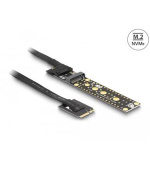 Delock Karta Riser NVMe M.2 Key A+E zástrčková na Key M Slot, s kabelem délky 20 cm