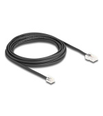 Delock Telefonní kabel RJ45, ze zástrčky na zástrčku RJ11, černý, 5 m