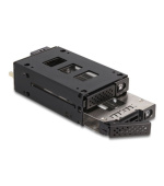 Delock Mobilní přihrádka s úzkou zásuvkou pro 2 x SSD NVMe U.2 rozměru 2.5”