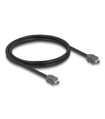 Delock ze zástrčkového konektoru Cable ix Industrial®( A-kódovaný) na zástrčkový konektor Cat.7, délky 1 m
