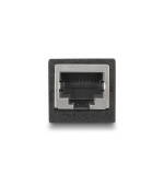 Delock Adaptér RJ45 samice na RJ45 samice Cat.6 černá