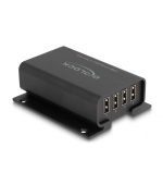 Delock 4 portový USB 2.0 izolační rozbočovač s izolací na 5 kV pro datová vedení