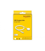 Delock Nabíjecí USB kabel pro hodinky Apple MFi, délky 1 m, bílý, magnetický