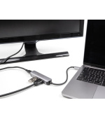 Delock Adaptér USB Type-C™ na HDMI 4K, 60 Hz, s PD USB Typu-A a USB Type-C™ Data + PD 92 W