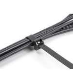 Delock Stahovací páska s kovovým poutkem, D 406 x Š 12,7 mm, 10 kusů, černý