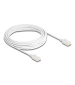 Delock Síťový kabel RJ45 Cat.6A, ze zástrčky na zástrčku, s robustní západkou, pro průmyslové použití, U/UTP Slim, 5 m,